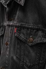 Levi’s 90’s Vintage 70503 Black Denim Trucker Jacket 李維斯古著 水洗黑丹寧牛仔夾克