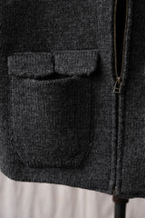 refomed 23A/W Old Man Knit Vest 日本設計師品牌 拉鏈針織背心