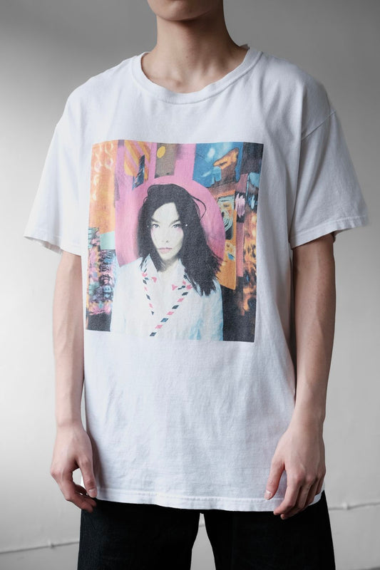 Björk “Post” Tour Tee 冰島歌手 碧玉 專輯封面短踢