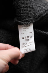 refomed 23A/W Old Man Knit Vest 日本設計師品牌 拉鏈針織背心