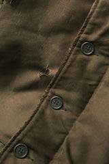 U.S.NAVY 1940’s N-1 Thrashed Deck Jacket 二戰美國海軍甲板外套 40s Talon Zipper