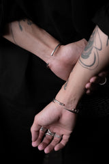 Full eye sterling silver 999 bracelet
