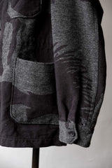 2017 Engineered Garments Benson Jacket Animal Wool Jacquard Japanese designer brand animal print wool jacket made in the United States