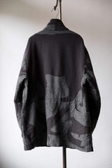 2017 Engineered Garments Benson Jacket Animal Wool Jacquard Japanese designer brand animal print wool jacket made in the United States