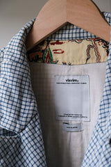 Visvim 15SS Granger Blazer Jacket - Indigo Check Nakamura century blue dyed plaid cotton blazer