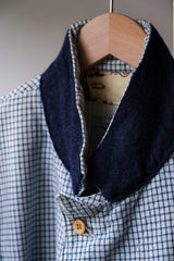 Visvim 15SS Granger Blazer Jacket - Indigo Check Nakamura century blue dyed plaid cotton blazer