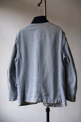 Visvim 15SS Granger Blazer Jacket - Indigo Check Nakamura century blue dyed plaid cotton blazer