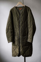 UNITED CARR BY BUZZ RICKSON'S Zip Liner Coat Japanese replica brand branch line zipper quilted military coat