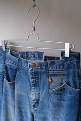 Ban Restructure Colorblock Wide-Leg Jeans (B)