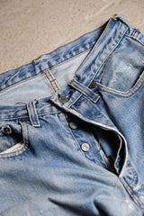 Levi's 1982's Vintage Selvedge Denim Jeans original selvedge made in the United States at Factory 524