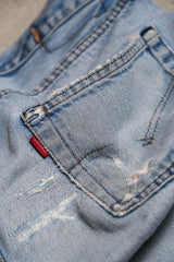 Levi's 1982's Vintage Selvedge Denim Jeans original selvedge made in the United States at Factory 524
