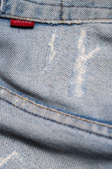Levi's 1982's Vintage Selvedge Denim Jeans original selvedge made in the United States at Factory 524