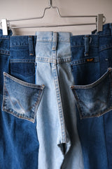 Ban Restructure Colorblock Wide-Leg Jeans (F)