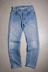 Levi's 80~90's Vintage 501 Denim Jeans original blue thread reinforced 558 factory made in the United States