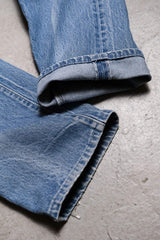 Levi's 80~90's Vintage 501 Denim Jeans original blue thread reinforced 558 factory made in the United States