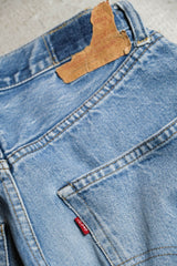 Levi's 80~90's Vintage 501 Denim Jeans original blue thread reinforced 558 factory made in the United States