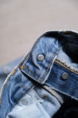 Levi's 80~90's Vintage 501 Denim Jeans original blue thread reinforced 558 factory made in the United States