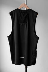 BROWNYARD バランス ノースリーブ、ブラック 韓国デザイナーブランド スポーツ 機能性 タンクトップ