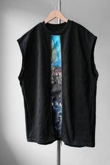 NAMESAKE Euphoric Williams Printed Tie Tank 台灣設計師品牌 假兩件拉鏈印花背心