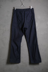 USNAVY 1970年代 ユーティリティ トラウザー ダークブルー US 海軍 ユーティリティ トラウザー