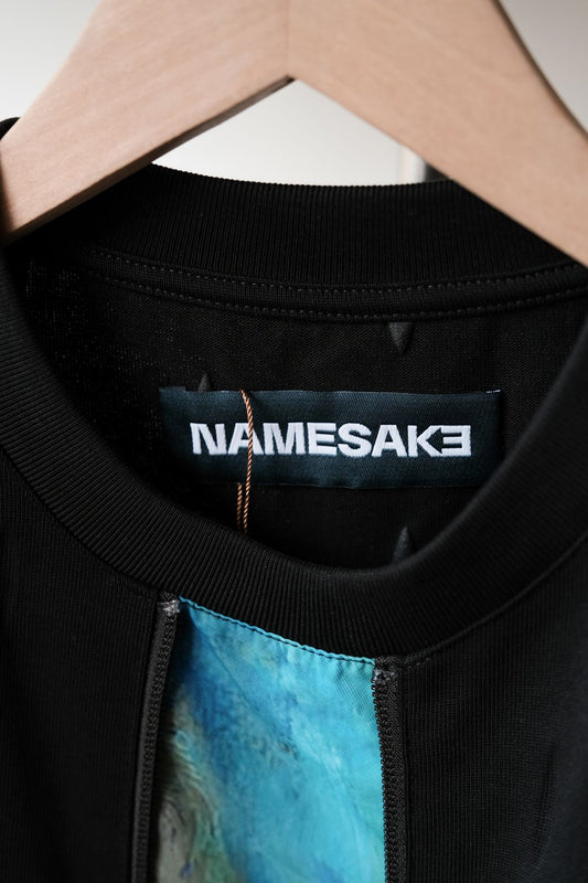 NAMESAKE Euphoric Williams Printed Tie Tank 台灣設計師品牌 假兩件拉鏈印花背心