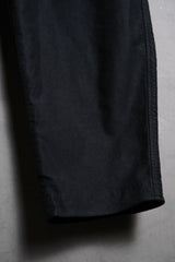 PORTER CLASSIC - MOLESKIN CLASSIC PANTS - BLACK