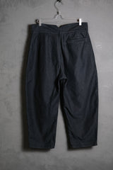 PORTER CLASSIC - MOLESKIN CLASSIC PANTS - BLACK