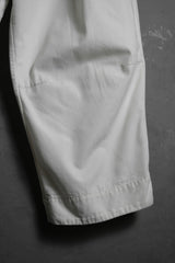 toogood THE TINKER TROUSER / CANVAS LIGHT RAW - Off White 英國設計師品牌 米白打褶棉質寬褲