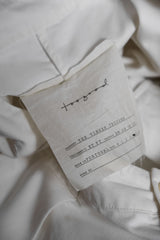 toogood THE TINKER TROUSER / CANVAS LIGHT RAW - Off White 英國設計師品牌 米白打褶棉質寬褲