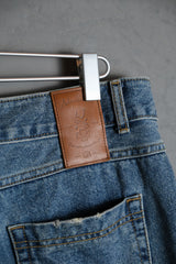 ADER ERROR。ダメージジーンズ 韓国デザイナーブランドのウォッシュ加工ダメージジーンズ