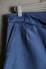 French Vintage Remake Moleskin Pants 法國古著改製 鼴鼠皮拼接工作褲