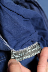 French Vintage Remake Moleskin Pants 法國古著改製 鼴鼠皮拼接工作褲