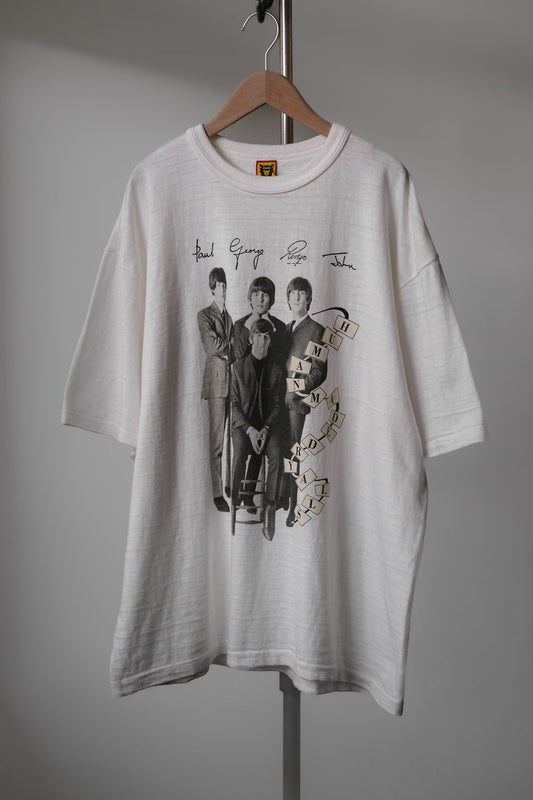 HUMAN MADE 24AW The Beatles Tee NIGO 披頭四 竹節棉印花短T