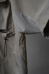 ISO. POETISM Anzin Box Chest Pocket Tech Shirt 丹麥設計師品牌 異材質拼接機能襯衫