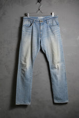 NONNATIVE 18S/S "CASEY" Usual Fit Selvedge Denim Jeans Japanese designer brand straight selvedge washed denim pants made in Japan