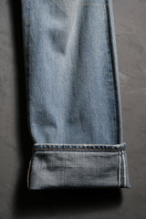 NONNATIVE 18S/S "CASEY" Usual Fit Selvedge Denim Jeans Japanese designer brand straight selvedge washed denim pants made in Japan