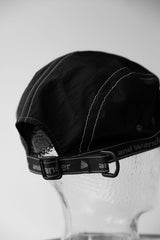 and wander JQテープキャップ 日本の機能性デザイナーブランド ロングブリムナイロンベースボールキャップ 新品