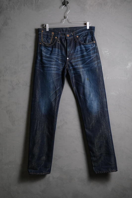 CLOT x Levi's グリッター セルビッジ デニム ジーンズ エディソン・チェン共同ブランドの日本製グリッター セルビッジ デニム ジーンズ