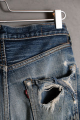 Levi's Vintage Clothing LVC 2000's 55501 Selvedge Denim Jeans J09A Japanese factory replica selvedge denim pants