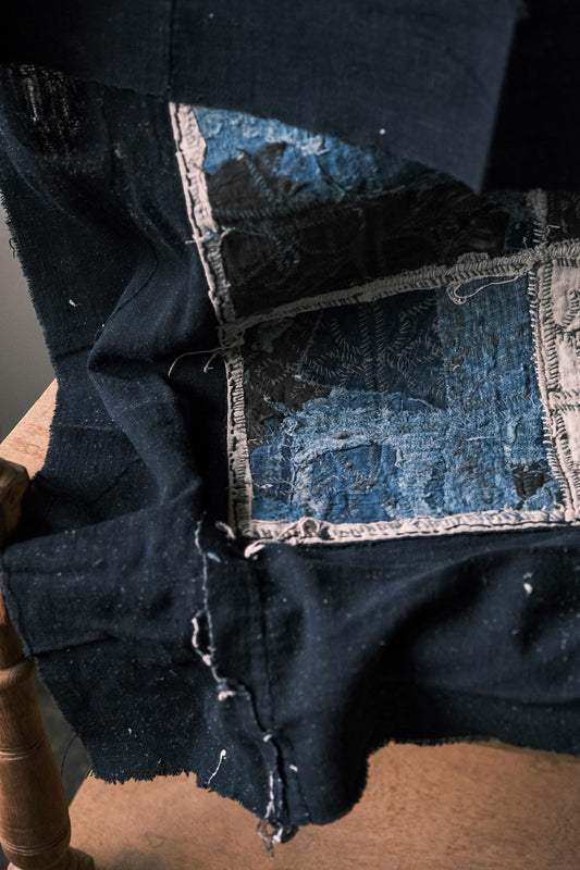 Antique Quilts of Southwest China Beautiful Handmade patchwork in faded (Products at Anemone Studio)