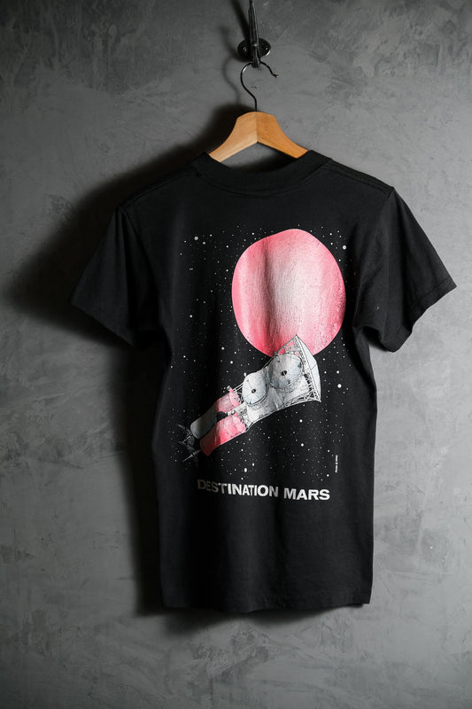 1990 Vintage Mission To MARS Crew Tee火星任務  Made in USA  Single Stitch