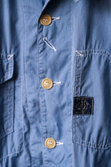 POST O'ALLS Striped Work Jacket Japanese American retro brand straight pattern work jacket made in the United States