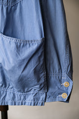 POST O'ALLS Striped Work Jacket Japanese American retro brand straight pattern work jacket made in the United States