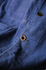 French Vintage Indigo Work Jacket French vintage work twill blue dyed work jacket