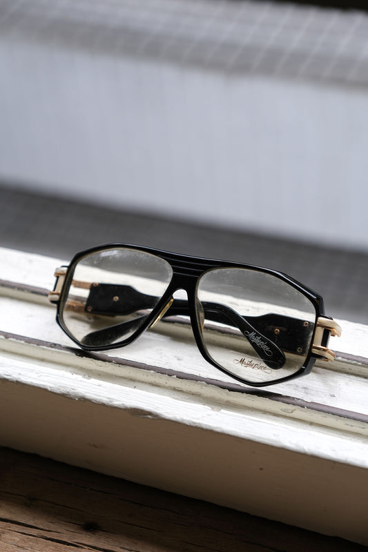 Masterpiece Eyewear Glasses Japanese 90s Harajuku brand retro black frame glasses