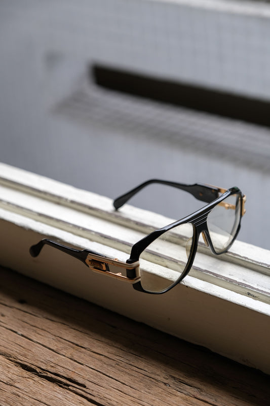 Masterpiece Eyewear Glasses Japanese 90s Harajuku brand retro black frame glasses