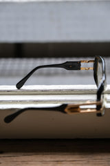 マスターピースアイウェアメガネ 日本の90年代原宿ブランドレトロブラックフレームメガネ