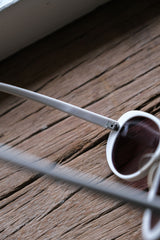 medeyewear サングラス 日本のトレンドブランド ホワイトフレームサングラス