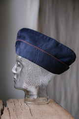French Indigo Military Cap French Indigo Military Cap