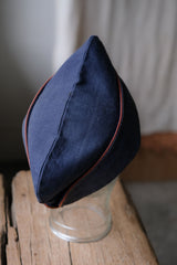 French Indigo Military Cap French Indigo Military Cap